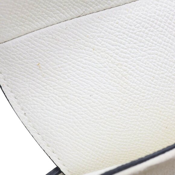 Christian Dior  Saddle Grained Calfskin Leather Shoulder Bag Off White - Picture 13 of 15